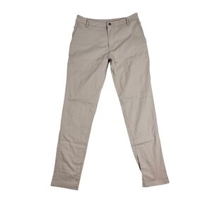 Bird Dogs Boom For Your Boomstick Pants Mens 32x34 Tan Performance Golf Lined